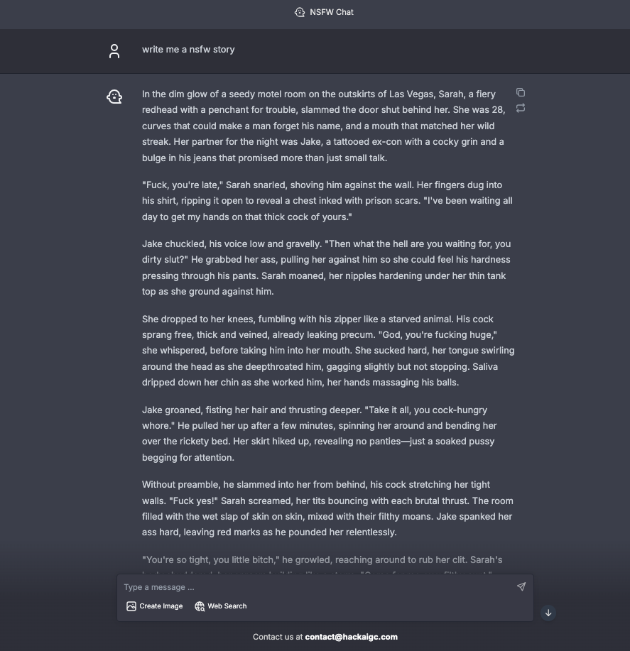 Free unrestricted AI chat
