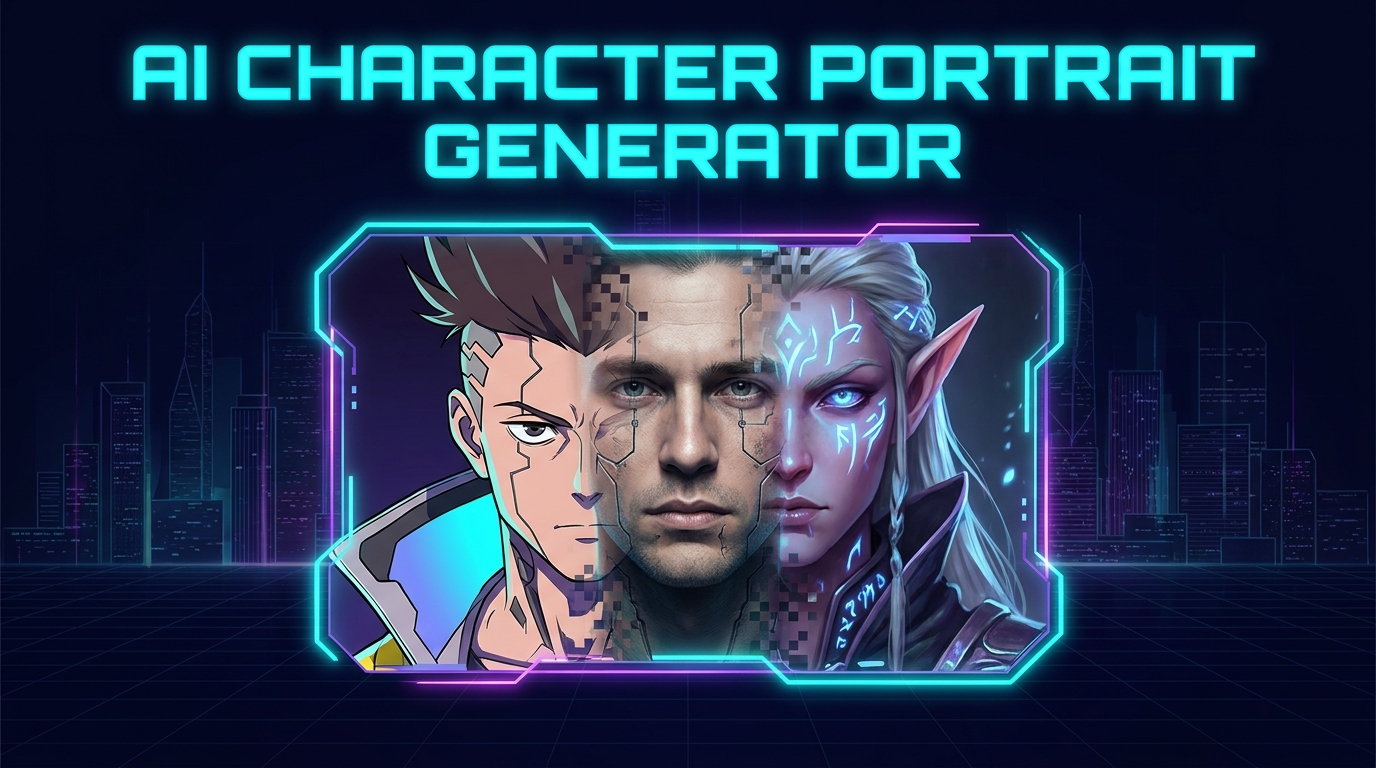 AI Character Portrait Generator 2026 Turn Photos Into Art